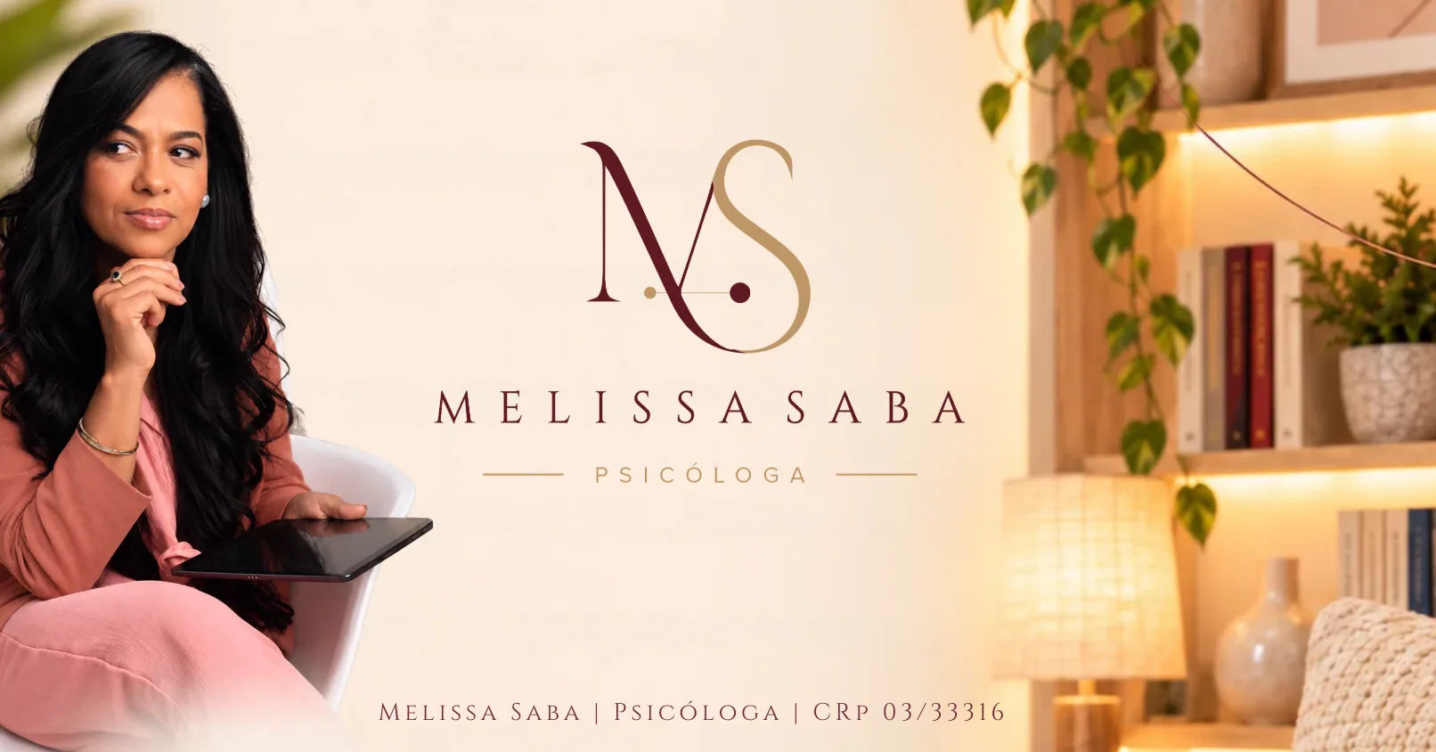 Capa de Melissa Saba Psicóloga